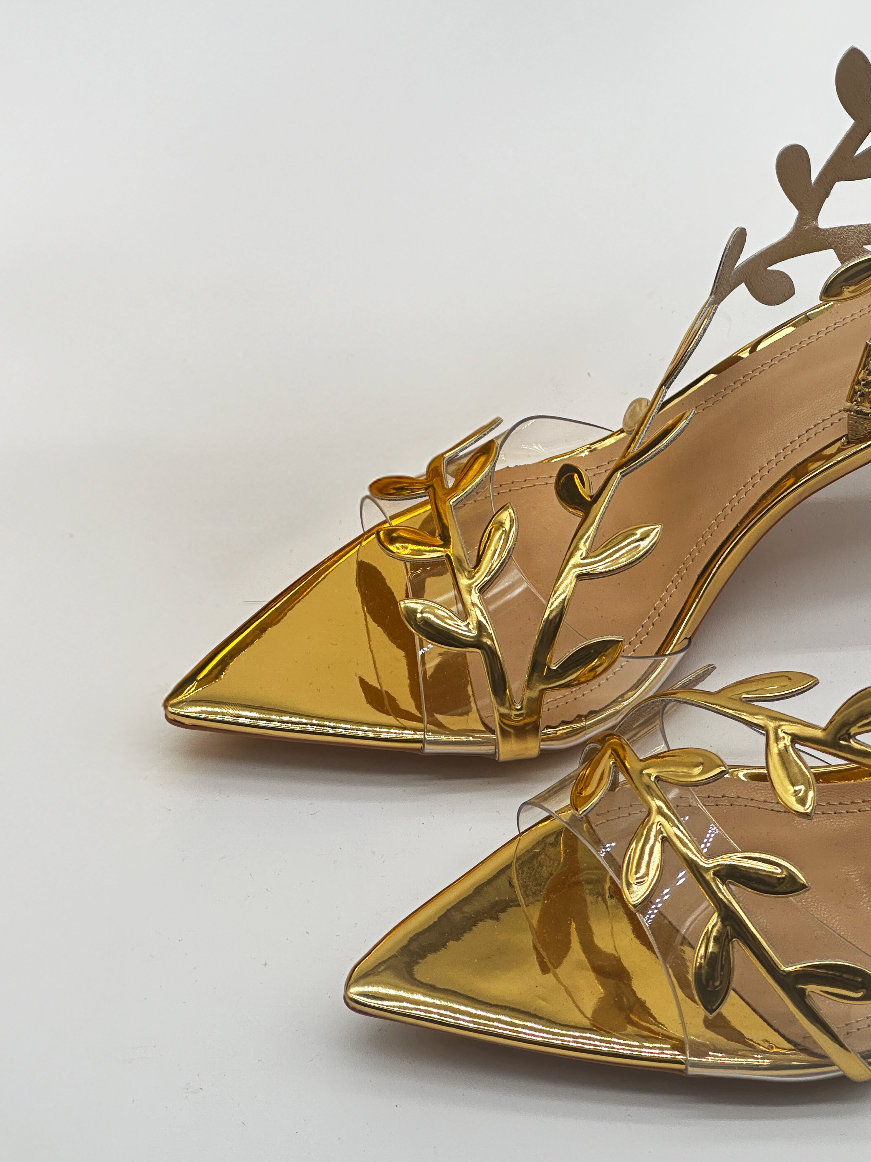 Goddess Gold Leaf Heels