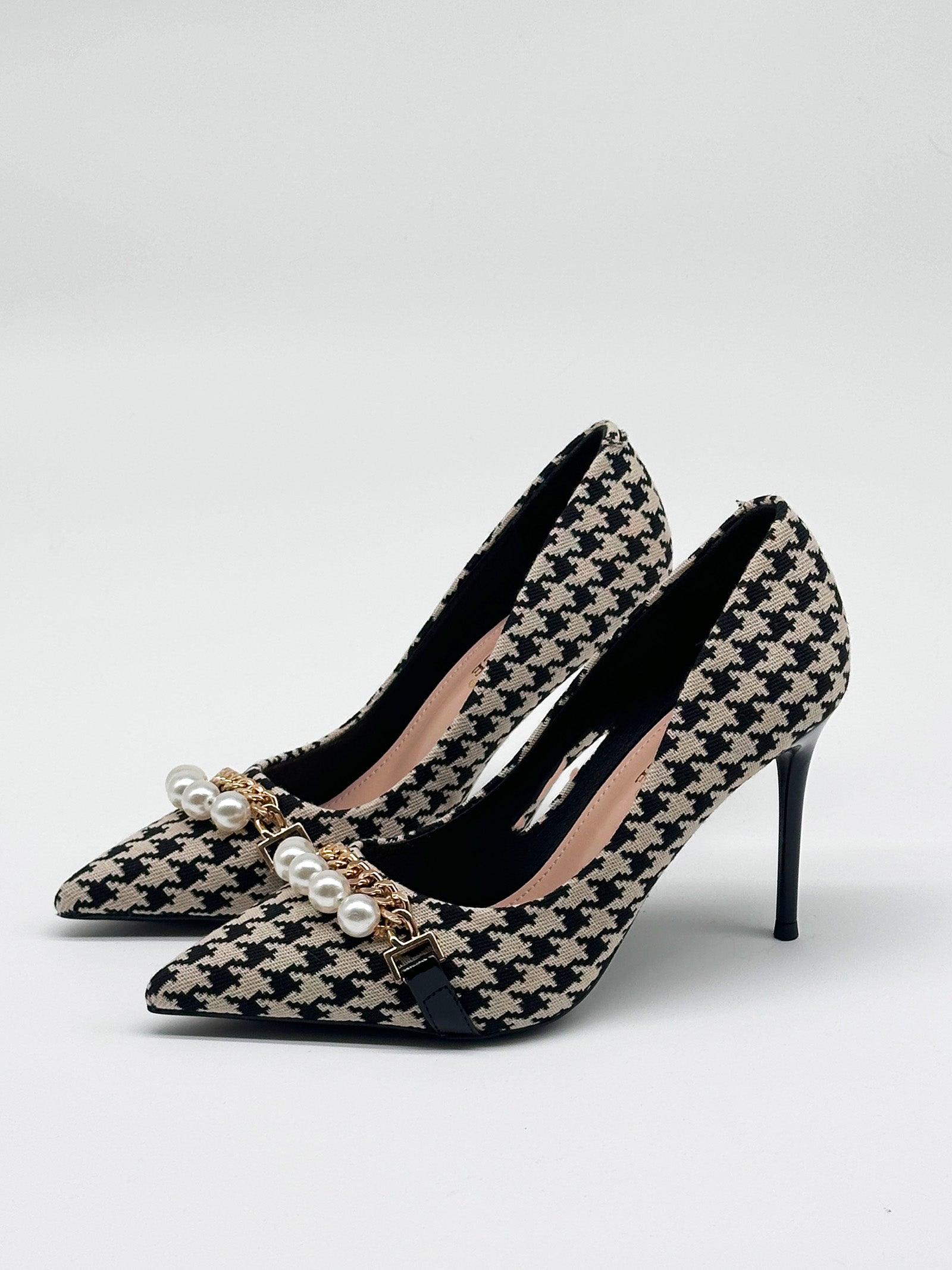 Houndstooth Heels